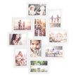 Fotolijsten Set – Middelgroot – Gereedschapsloos Ophangen of Neerzetten – 10 x 15 cm – Wit