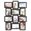 Fotolijsten Set – Groot – Gereedschapsloos Ophangen of Neerzetten – 10 x 15 cm – Zwart