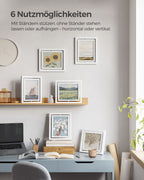Fotorramuppsättning - 10 stycken - roterande - 20,3 x 25,4 cm (8 x 10 tum)