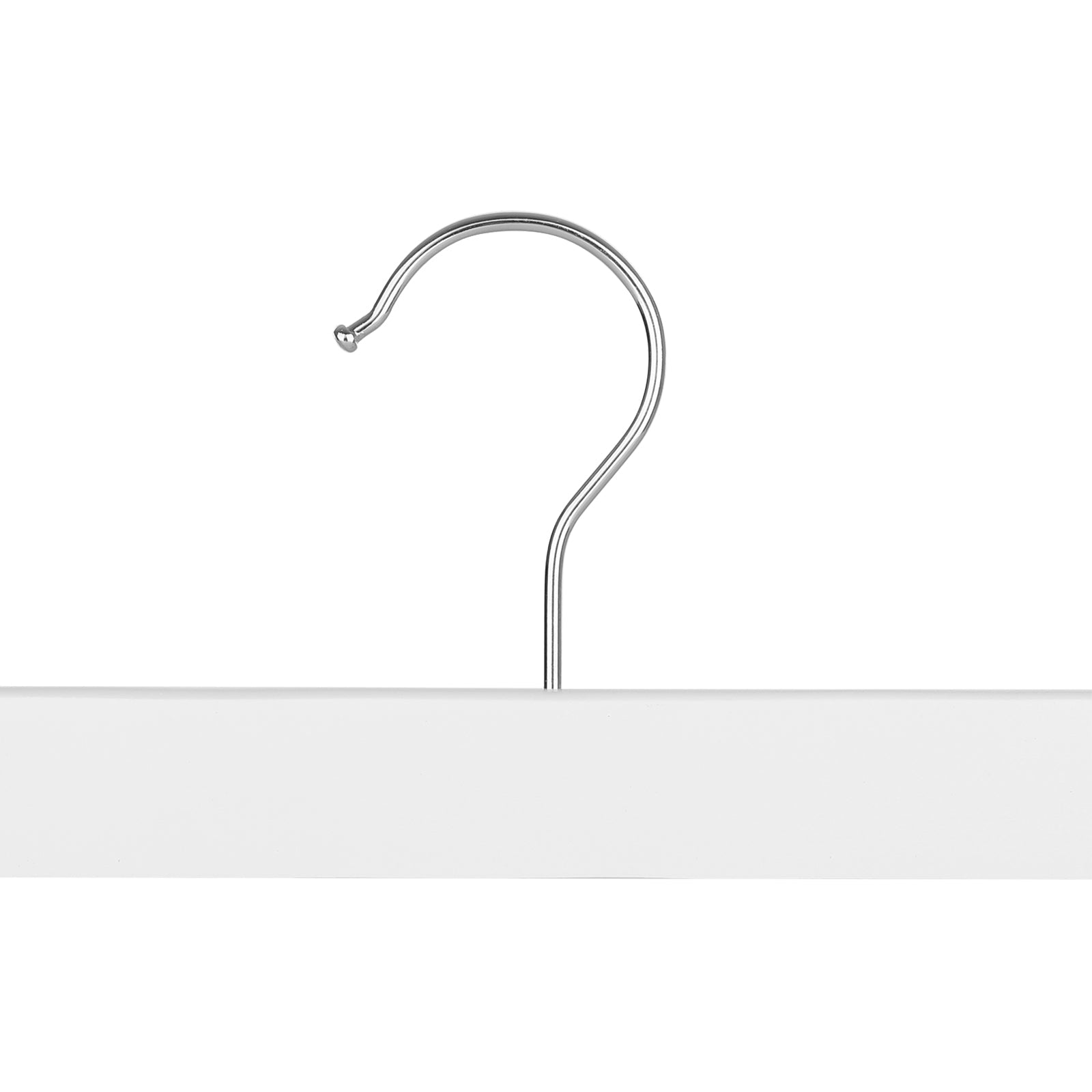 Broekhangers - justerbar - uppsättning av 8 - vit