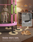 Mini Trampoline - With Handlebar - For Kids