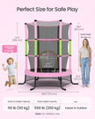 Mini Trampoline - With Handlebar - For Kids