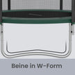 Tuintrampoline - 183 cm - Met Veiligheidsnet - Met Ladder - Blauw