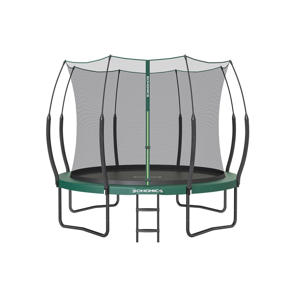 Trampolinsäkerhetsnät - med blixtlås - Ø 305 cm
