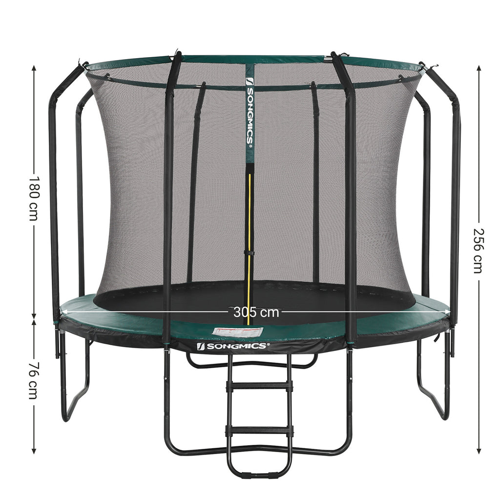 Trampolin - med netto - Ø 305 cm