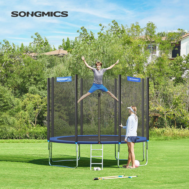 Studsmatta – Skyddsnät – Svart-Blå