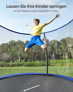 Garden Trampoline - med säkerhetsnät - Ø 366 cm