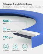 Garden Trampoline - med säkerhetsnät - Ø 366 cm