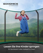 Trampolin - runda - med Fed Frame