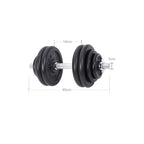 Dapper Set - Cast Iron - Dumbell Set - Justerbar - 60 kg - Hemmet Gym