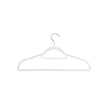 Klädhängare – Halkfri sammet – Set om 20 – Vit