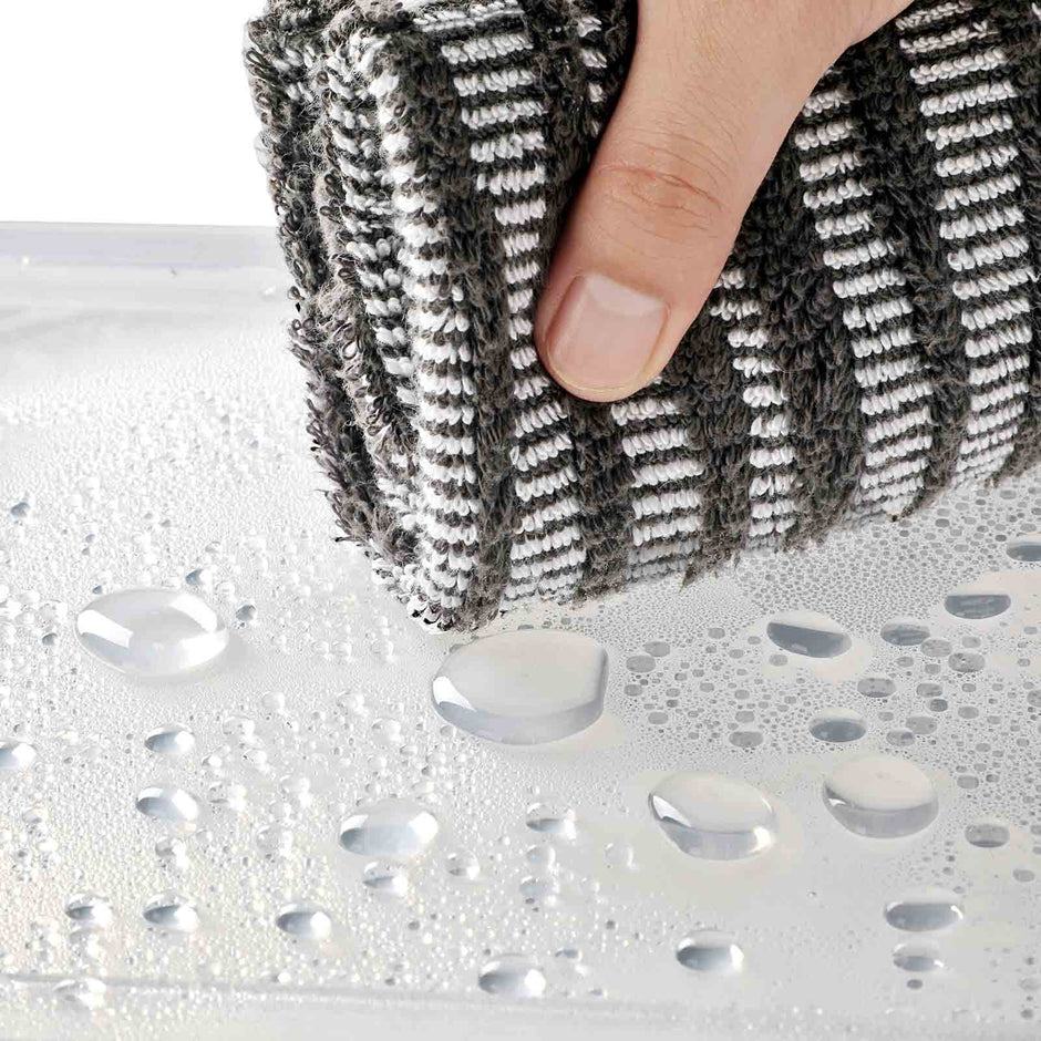 Skokartonger Set om 3 Stapelbara Transparent