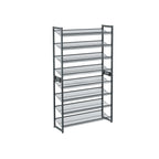 Shoe Rack - 8 nivåer - Stapelbar skoförvaring - 2 x 4 nivåer