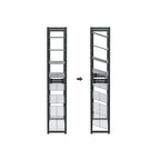 Shoe Rack - 8 nivåer - Stapelbar skoförvaring - 2 x 4 nivåer