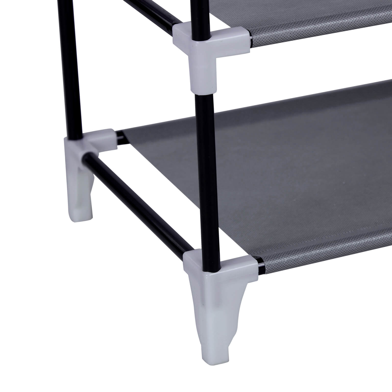 Skoskåp – Dammtät design – För 27 par skor – Grå