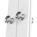 Spegelskåp - väggskåp - dubbel dörr - trä - vitt