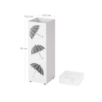 Paraplybox - vit - elegant design