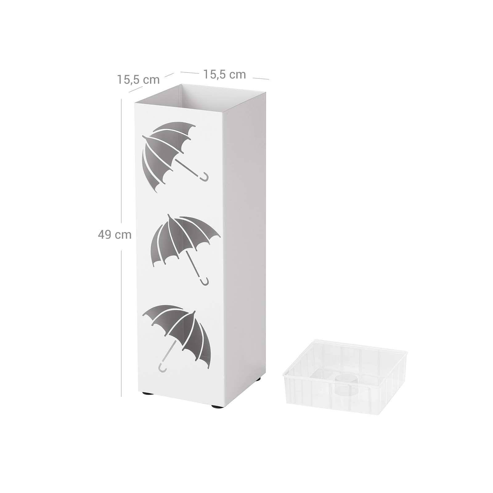 Paraplybox - vit - elegant design
