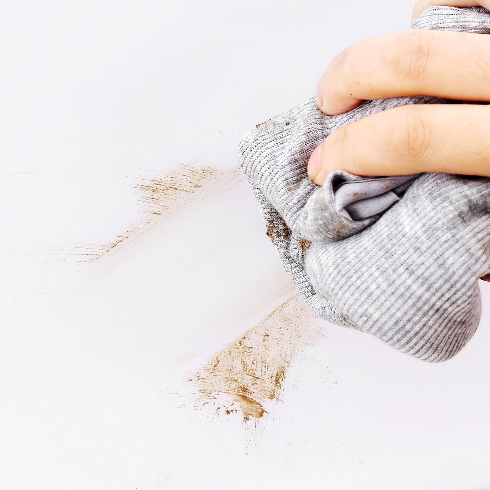 Skoställ – 10 fack – med dörrar – halvtransparent vit