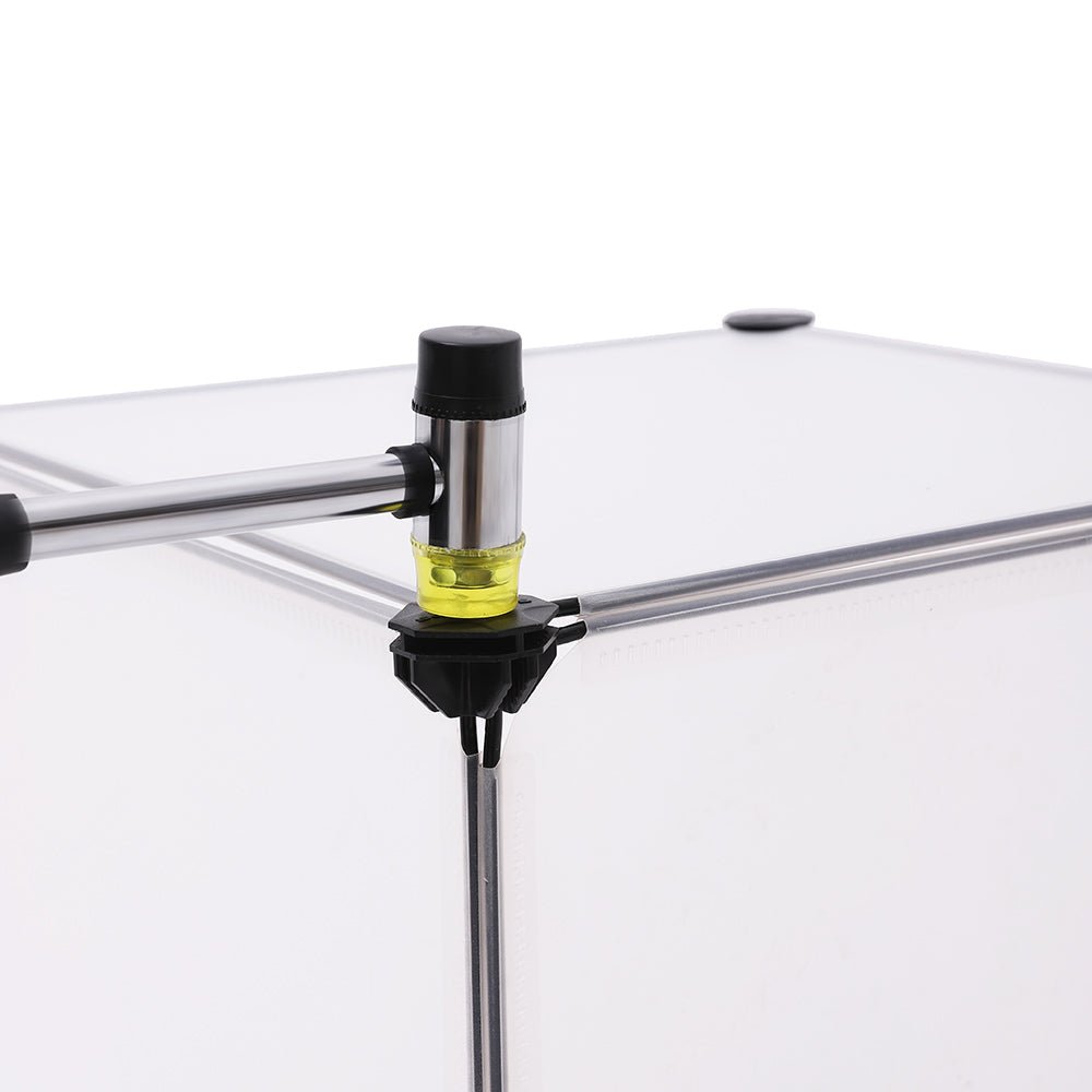 Shoe Rack - Hook -up Cupboard - Plastic - 10 Fack - With Doors - White