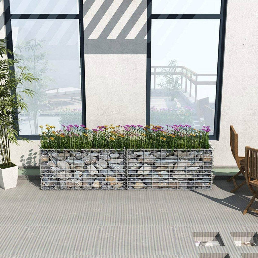 Gabion - SteenKorf - 100 x 50 x 50 cm - galvaniserad
