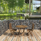 SteenKorf - Gabion - Wire High - Rostfritt stål - 100 x 80 x 30 cm