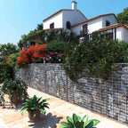 SteenKorf - Gabion - Wire High - Rostfritt stål - 100 x 80 x 30 cm