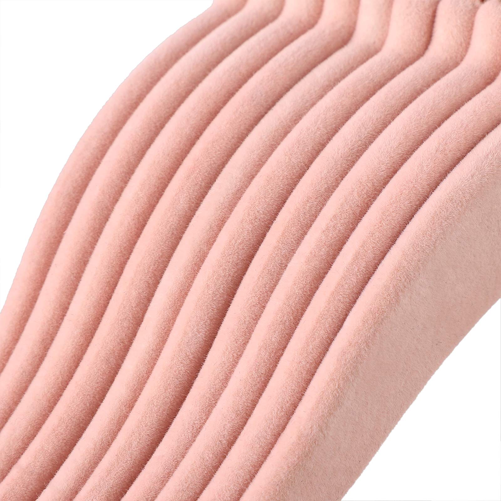 Barnkläderhängare - Velvet - Anti -Lip - Rosé Gold - Set of 50