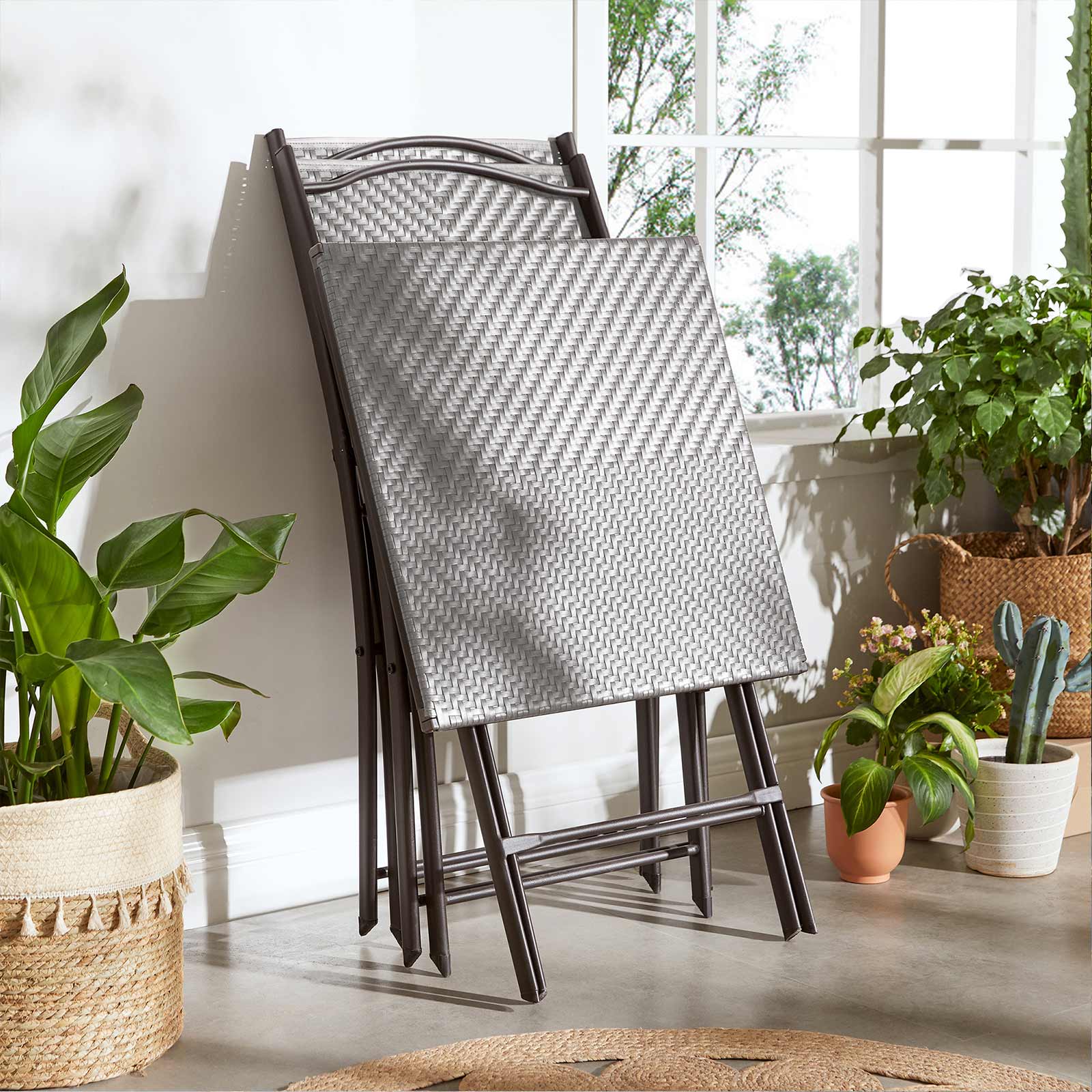 Garden Furniture Set - Grå