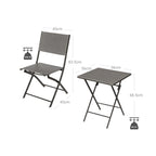 Garden Furniture Set - Grå