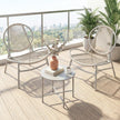 3-Piece Patio Bistro Furniture Set - PE and Steel
