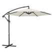Cantilever Garden Parasol Umbrella - Metal Pole and Polyester
