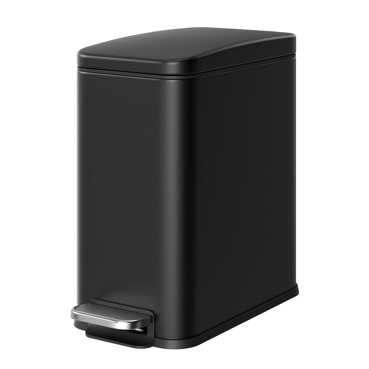 Pedal Trash Can - Steel Bin and Plastic Inner Bucket