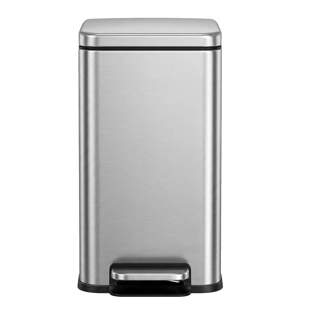 Pedal Trash Can - Steel Bin and Plastic Inner Bucket