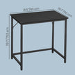 Computer Desk, for Home Study - Particleboard and Steel