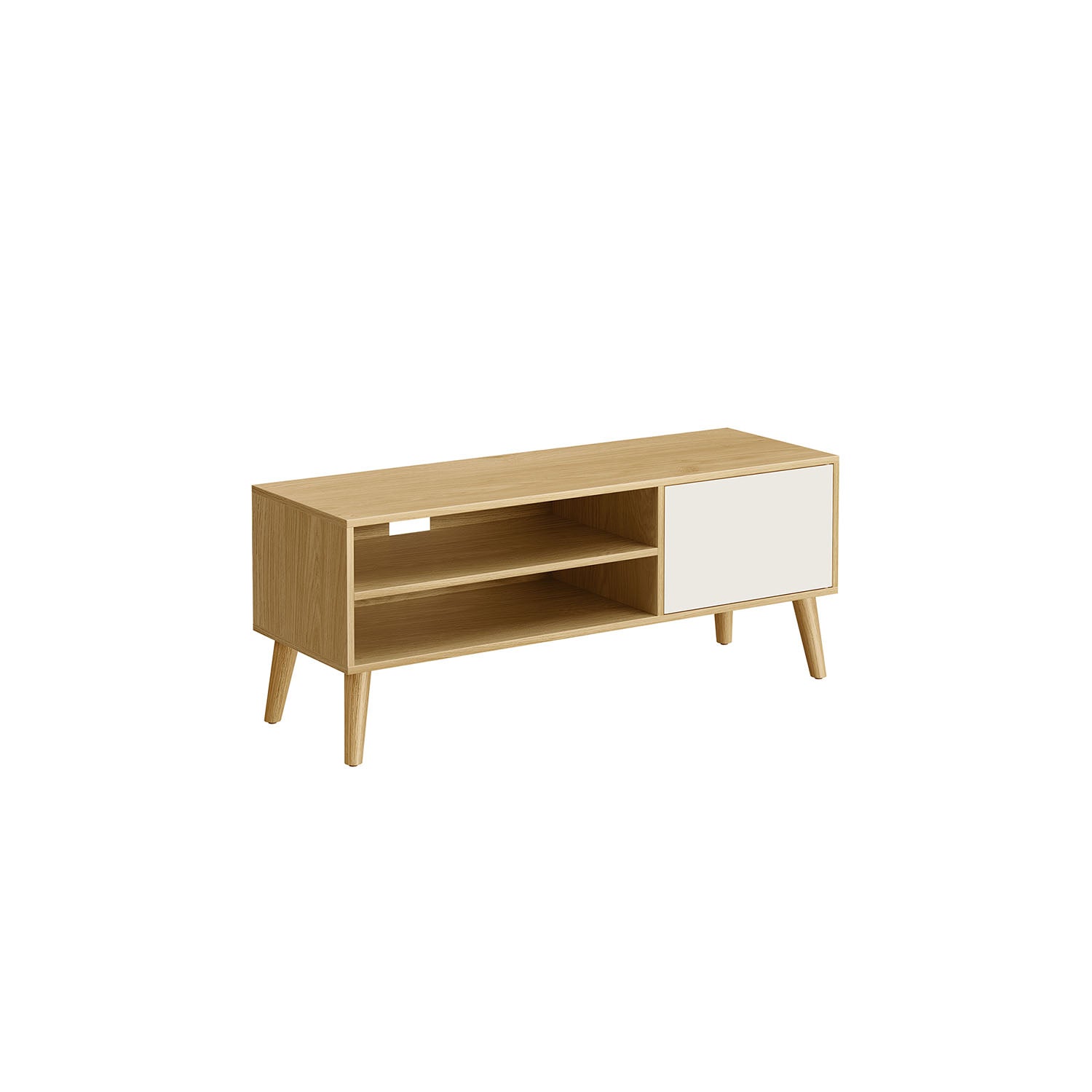 TV-möbler-1 dörr-40 x 120 x 49 cm-vit