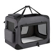 Collapsible Dog Crate - Metal Frame and PVC Coating