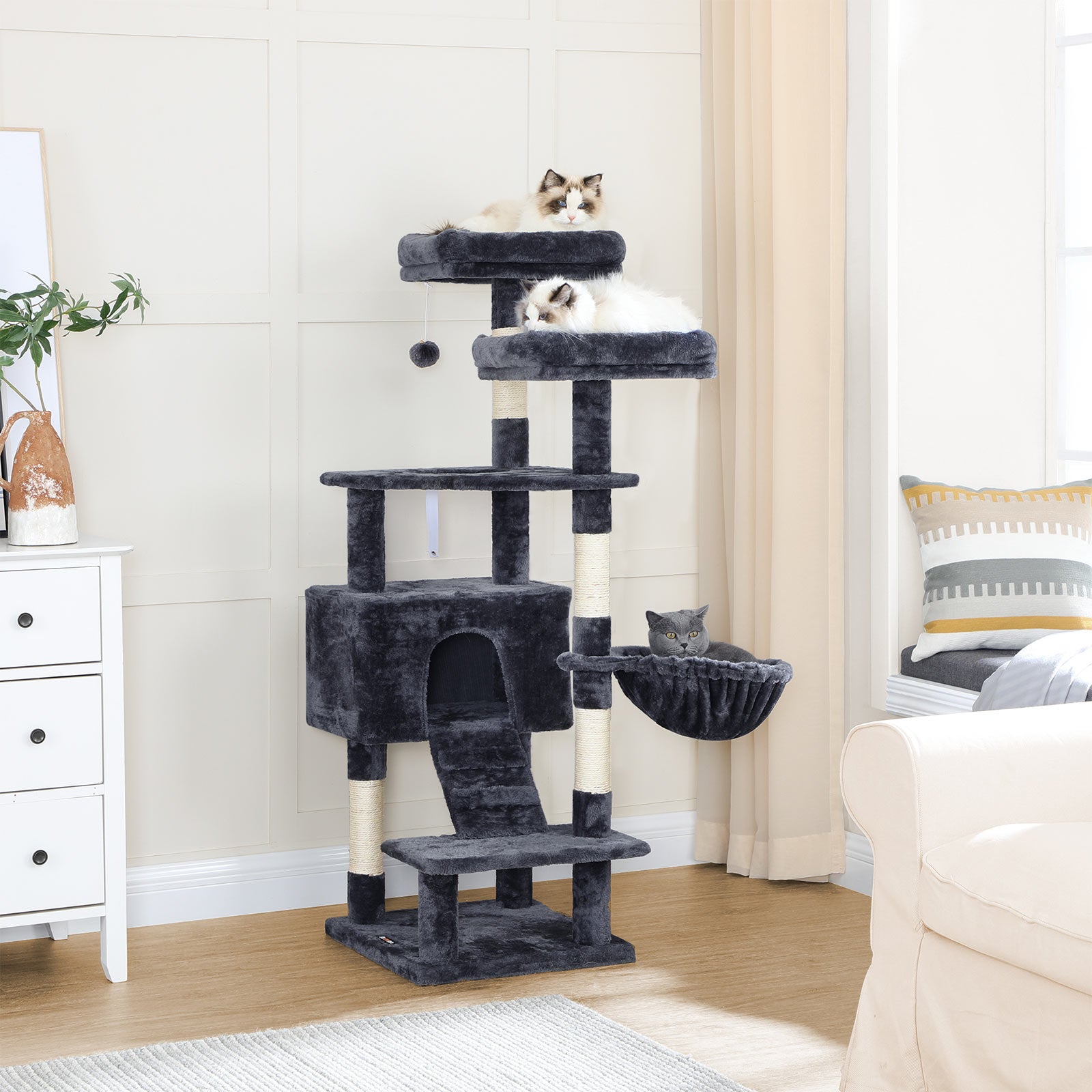 Scratching Post - Smoky Grey