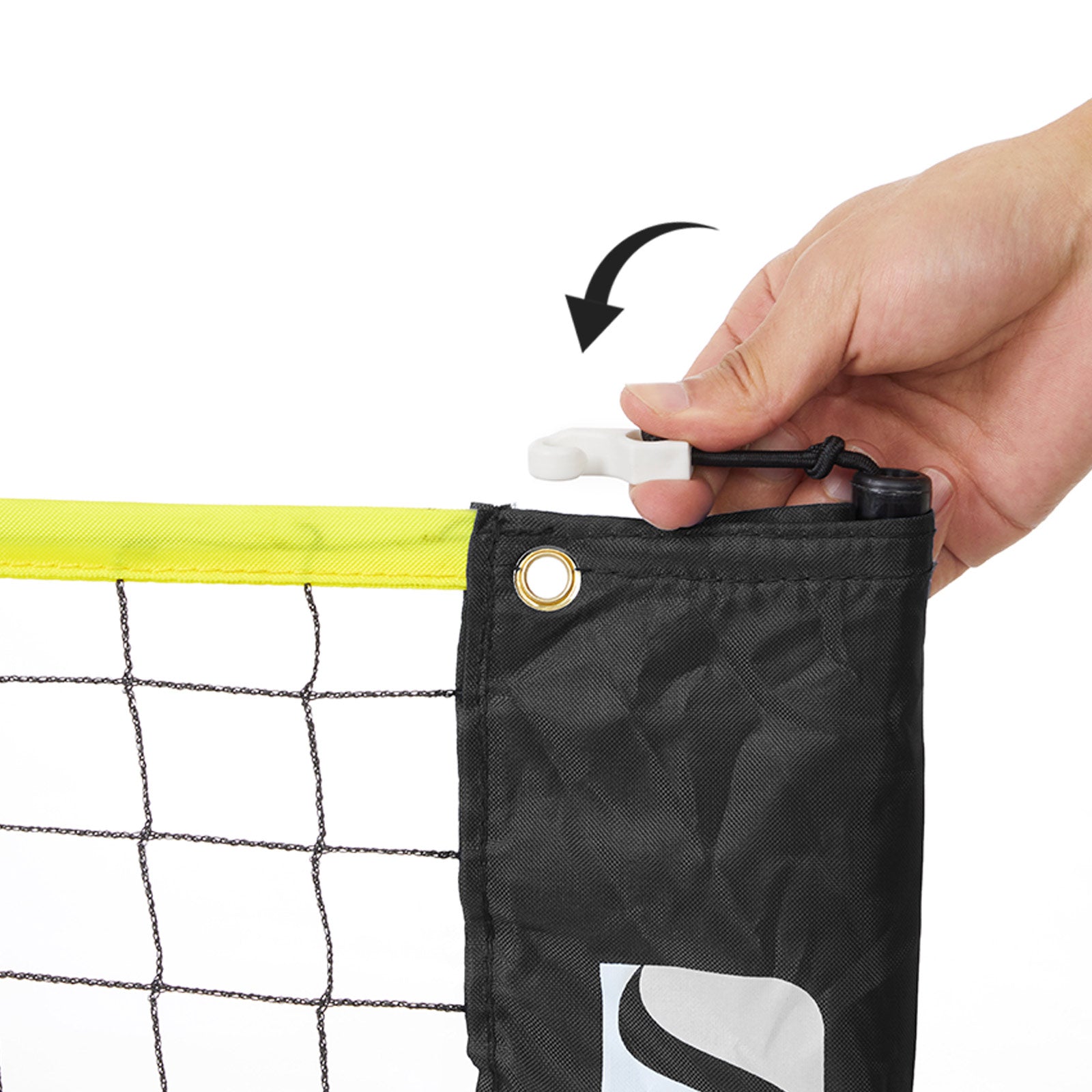 Badminton net - svart och gult
