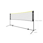 Badminton net - svart och gult