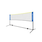 Badmintonnet - 5 m - blå & gul