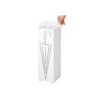 Paraply Back - Fin Design - White
