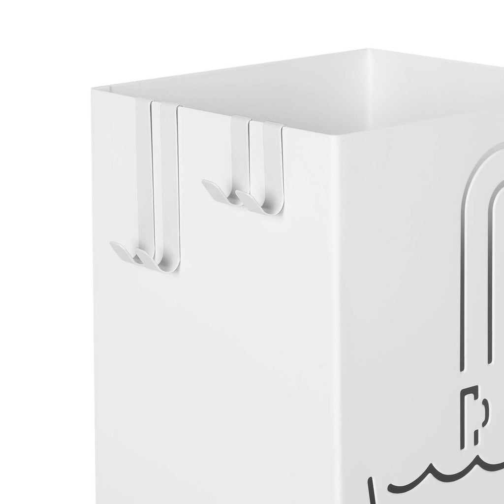 Paraply Back - Fin Design - White