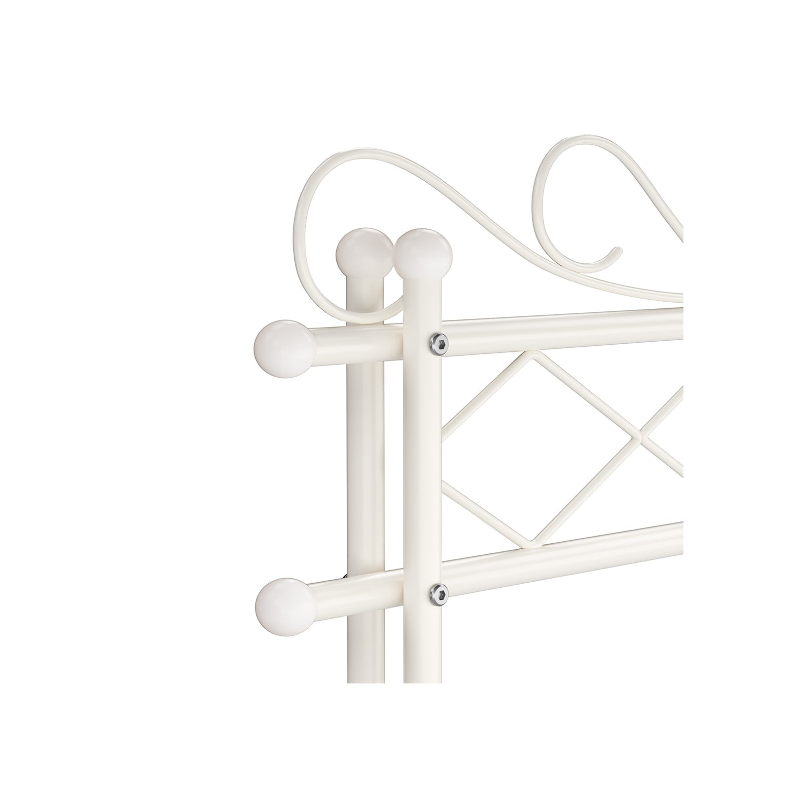 Klädställ – vintagestil med skoställ – beige