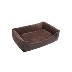 Hundkorg - tvättbar - 110 cm - brun