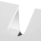 Sänk under case - med lamellörrar - 2 fack - vita