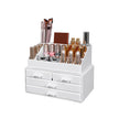 Makeup organizer – vattentät och funktionell – vit