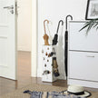 Paraplyställ – Metallhållare – Elegant design – Vit