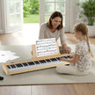 tangenter – digitalt piano bärbart fullformat elektriskt keyboard ljusbrunt – 88 – Ljusbrun