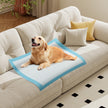 Träningsmaterial – Hunden Ute säker lagers design Valpunderlag Puppy Pads stycken – 6 90 x 90 cm 100 – Blå
